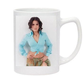 Salma Hayek 14oz White Statesman Mug