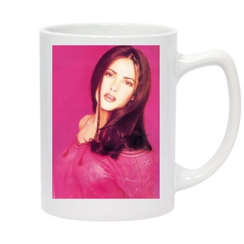 Salma Hayek 14oz White Statesman Mug