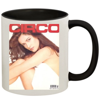 Salma Hayek 11oz Colored Inner & Handle Mug