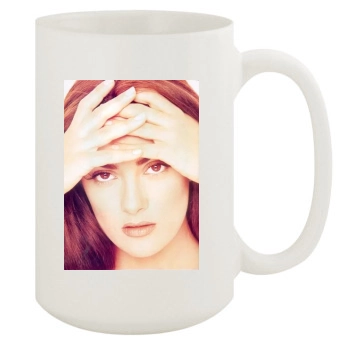 Salma Hayek 15oz White Mug