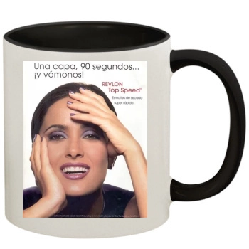 Salma Hayek 11oz Colored Inner & Handle Mug