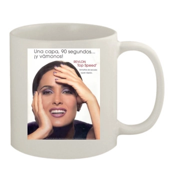 Salma Hayek 11oz White Mug