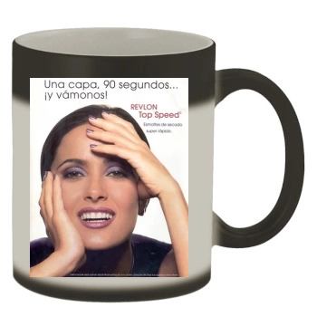 Salma Hayek Color Changing Mug