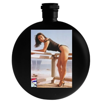 Salma Hayek Round Flask