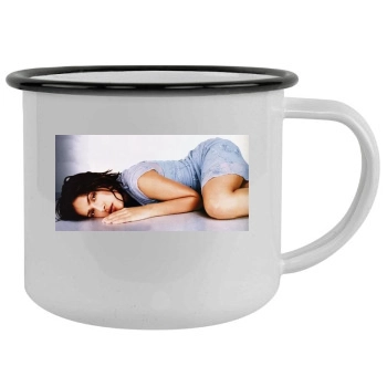 Salma Hayek Camping Mug