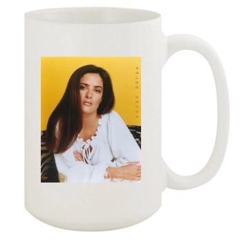 Salma Hayek 15oz White Mug