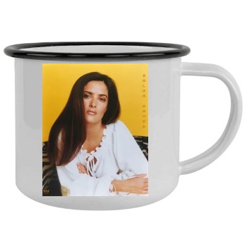 Salma Hayek Camping Mug