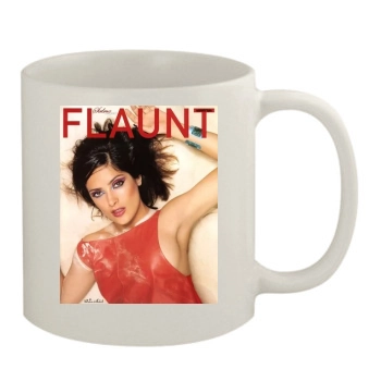 Salma Hayek 11oz White Mug