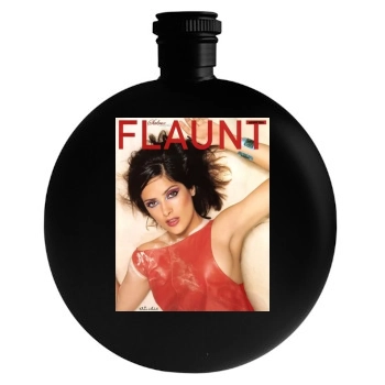 Salma Hayek Round Flask