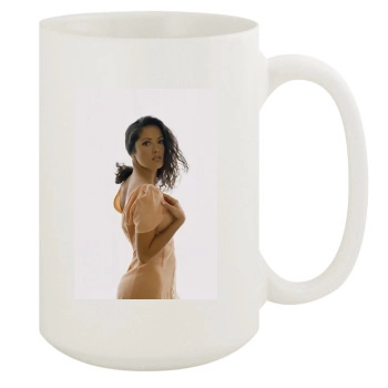 Salma Hayek 15oz White Mug