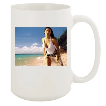 Salma Hayek 15oz White Mug