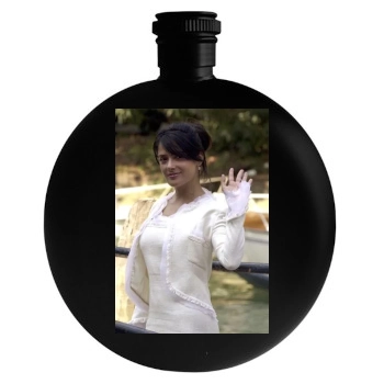 Salma Hayek Round Flask