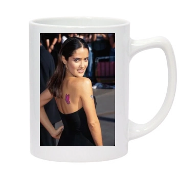 Salma Hayek 14oz White Statesman Mug