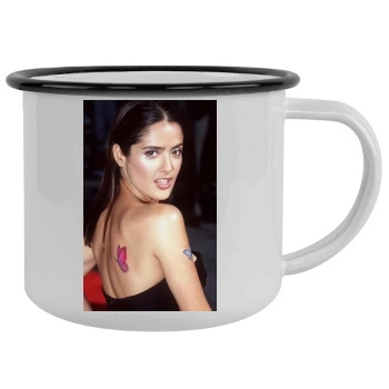 Salma Hayek Camping Mug