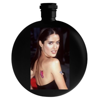 Salma Hayek Round Flask