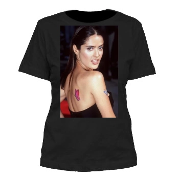 Salma Hayek Women's Cut T-Shirt