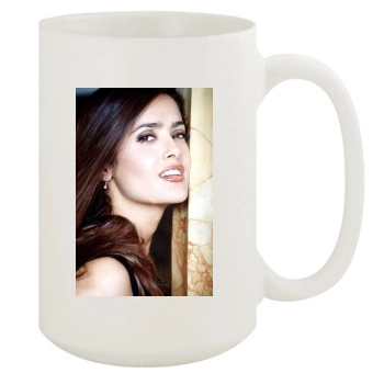 Salma Hayek 15oz White Mug