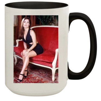 Salma Hayek 15oz Colored Inner & Handle Mug