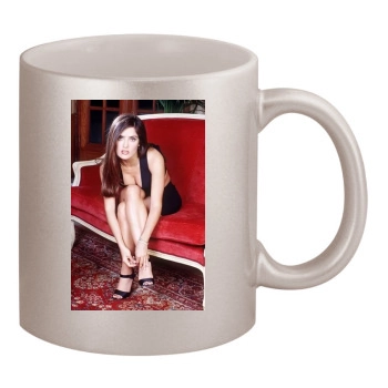 Salma Hayek 11oz Metallic Silver Mug