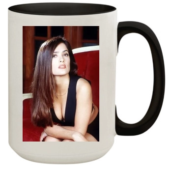 Salma Hayek 15oz Colored Inner & Handle Mug