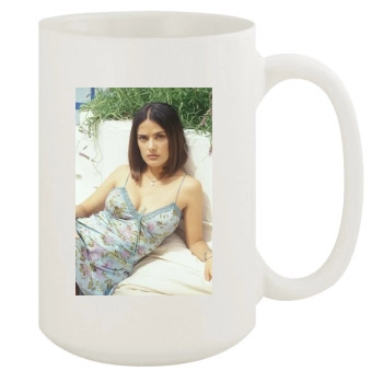 Salma Hayek 15oz White Mug