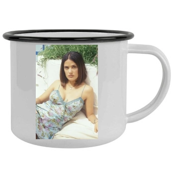 Salma Hayek Camping Mug