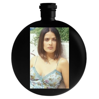 Salma Hayek Round Flask