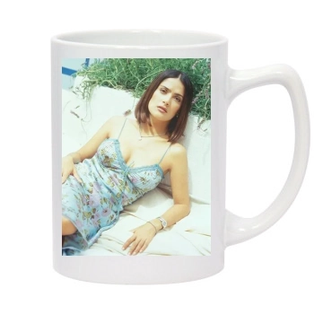 Salma Hayek 14oz White Statesman Mug