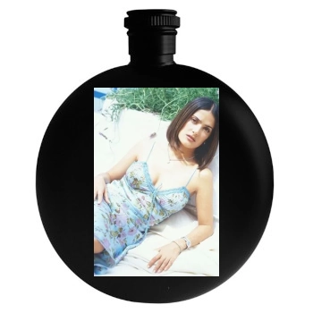 Salma Hayek Round Flask