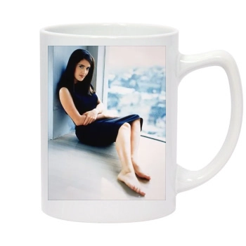 Salma Hayek 14oz White Statesman Mug