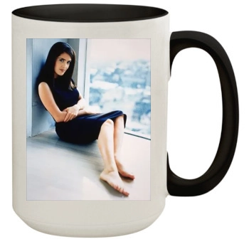 Salma Hayek 15oz Colored Inner & Handle Mug