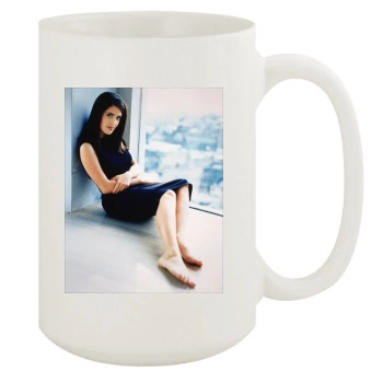 Salma Hayek 15oz White Mug