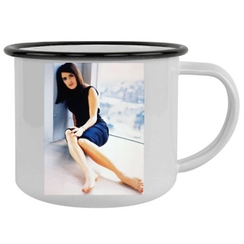 Salma Hayek Camping Mug