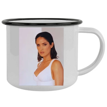 Salma Hayek Camping Mug