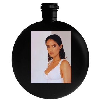 Salma Hayek Round Flask