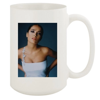 Salma Hayek 15oz White Mug