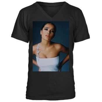 Salma Hayek Men's V-Neck T-Shirt