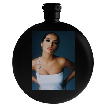 Salma Hayek Round Flask