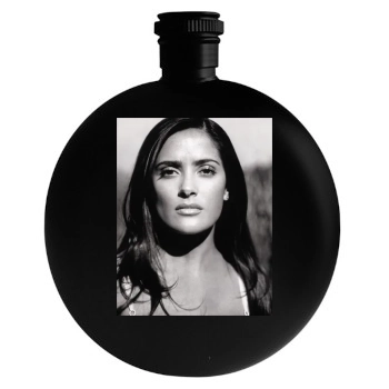 Salma Hayek Round Flask