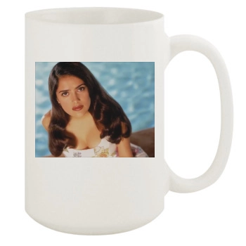 Salma Hayek 15oz White Mug