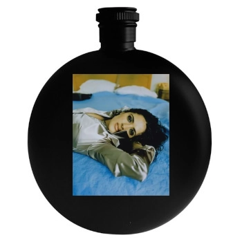 Salma Hayek Round Flask