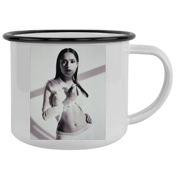 Salma Hayek Camping Mug