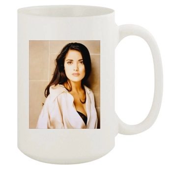 Salma Hayek 15oz White Mug