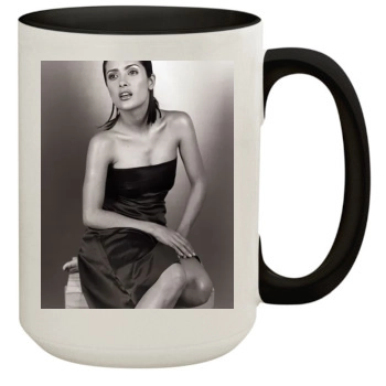 Salma Hayek 15oz Colored Inner & Handle Mug