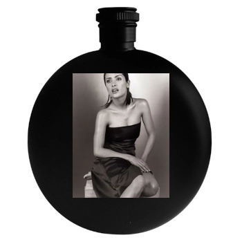 Salma Hayek Round Flask