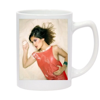 Salma Hayek 14oz White Statesman Mug