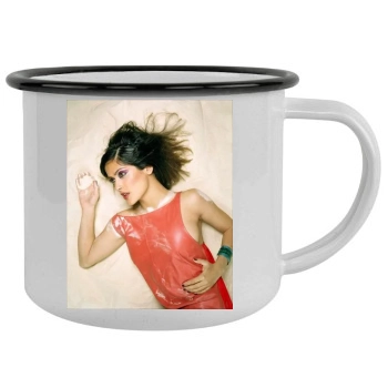 Salma Hayek Camping Mug