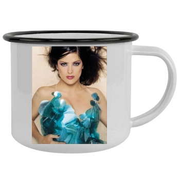 Salma Hayek Camping Mug