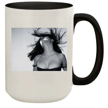 Salma Hayek 15oz Colored Inner & Handle Mug