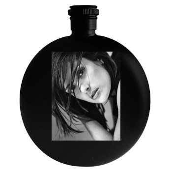 Salma Hayek Round Flask